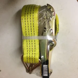 Eslinga De Amarre 8 Mts, Límite Carga 4000kg, Con Rachet Amarillo
