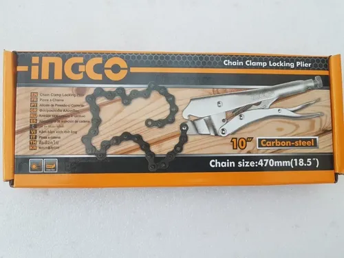 Llave Caimán Con Cadena 10 Pulgadas Marca Ingco - Imagen 5