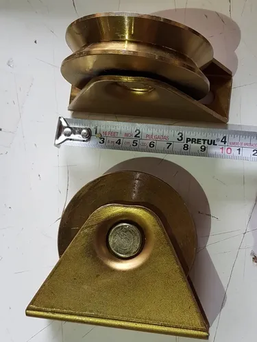 2 Ruedas De Porton 78 Mm. Más Pernos - Imagen 7