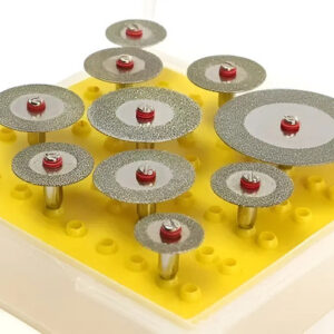 20 Discos Corte Diamante Abrasivos Dremel  Gris