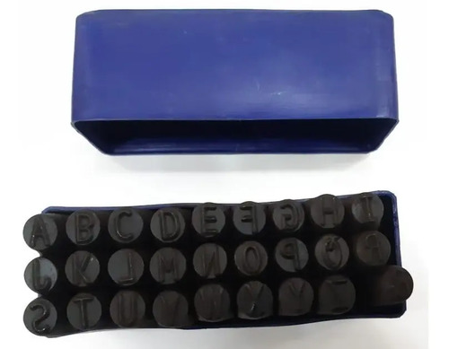 Letras Martillo De Golpe 10 Mm, 27 Piezas