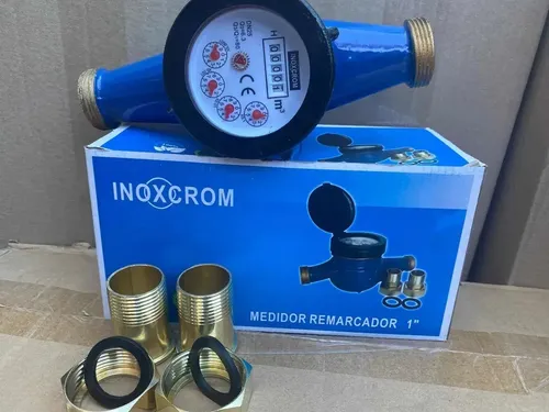 Medidor Remarcador De Agua Con Colas De 1 Pugadas. - Imagen 2