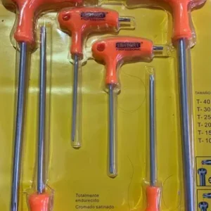 Set 6 Destornilladores  Punta Torx Con Mango En T Uyustools