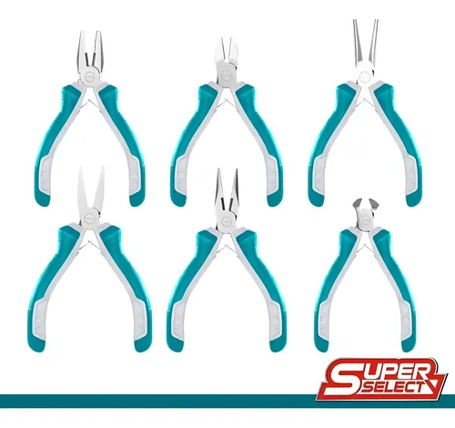 Set Kit Juego Mini Alicates 6 Pzs Total