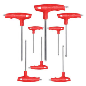 Pack 8 Llaves Allen Torx En T Profesionales Rojo