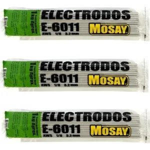 Electrodos De Soldadura 6011 Mosay 1/8 , 3 Kilos Gris