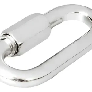 Unión Rápida Acero Galvanizado 6 Mm Pack 7 Unidades Plateado